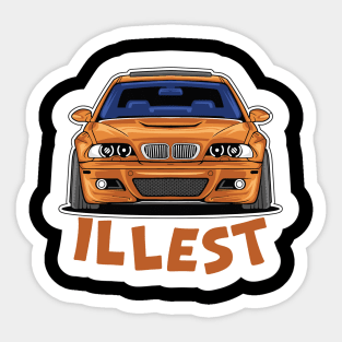 BMW E30 - Respect The Elders Sticker